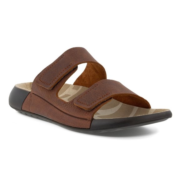 ECCO® Women's 2nd Cozmo Two Band Slide Sandal - Picture 1 of 9